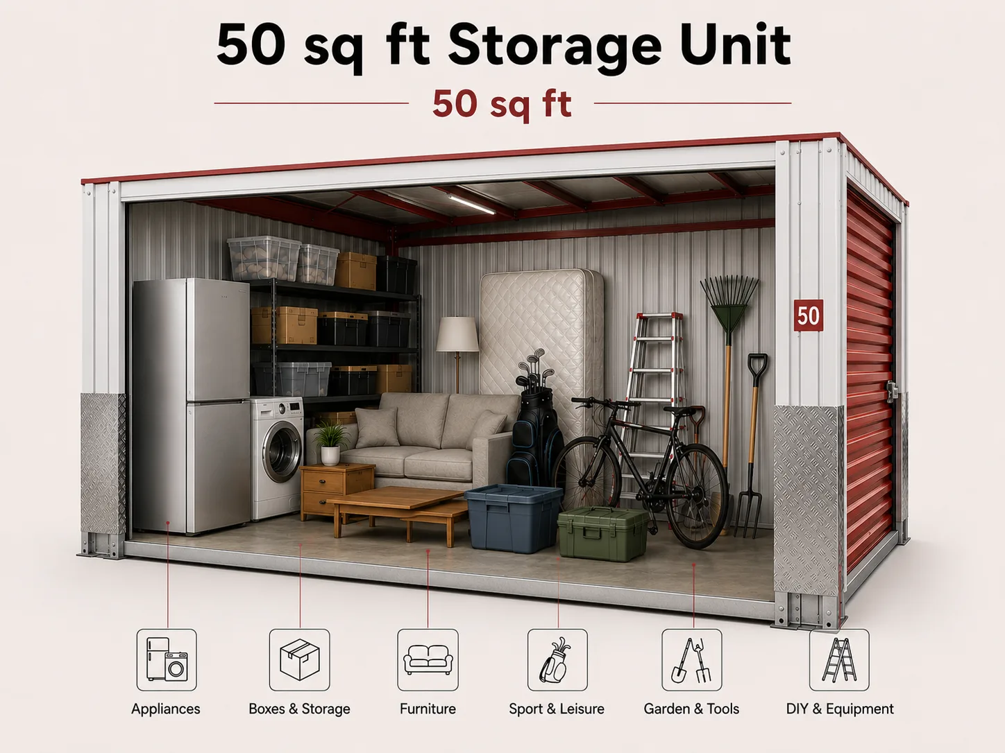 Minsterley 50sqft