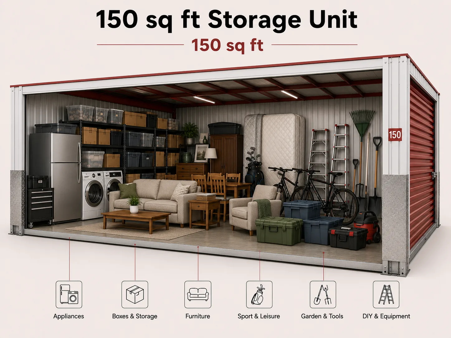 150sqft