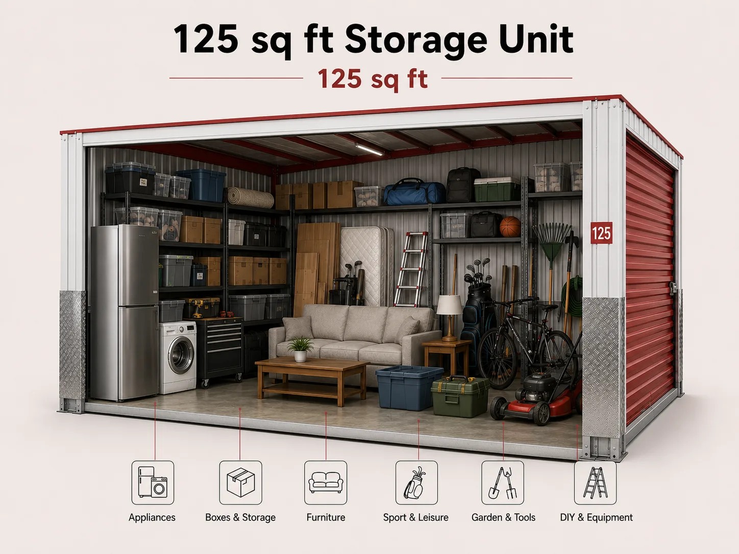 125sqft